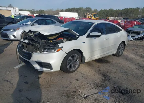 2019 Honda Insight Ex from USA, damaged, VIN 19XZE4F56KE002946